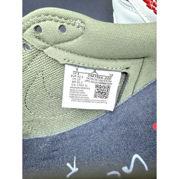 Air Jordan 1 Low OG SP Olive Green US9 - Picture 9 of 13